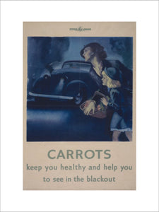 Carrots Keep You Healthy and Help You to See in the Blackout