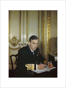 Admiral Lord Louis Mountbatten, 1943.
