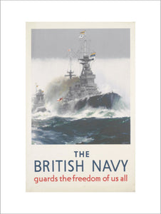 The British Navy Guards the Freedom of Us All