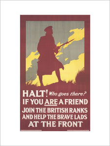 Halt! Who Goes There? - Join the British Ranks