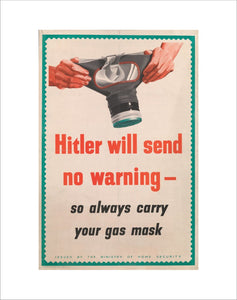Hitler Will Send No Warning