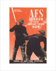 AFS - London Needs Auxiliary Firemen Now