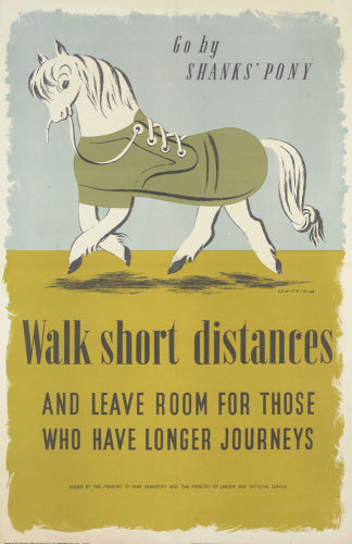 Go by Shanks' Pony - Walk Short Distances