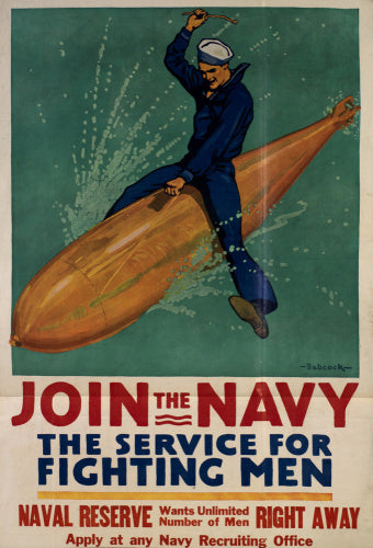 Join the Navy - The Service for Fighting Men