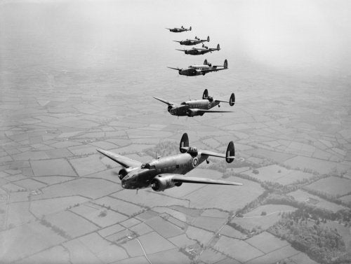 Lockheed Hudsons of No. 233 Squadron RAF based at Aldergrove in Northern Ireland, 30 May 1941.