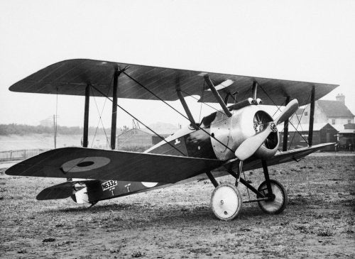 Sopwith F1 Camel, single-seat scout.