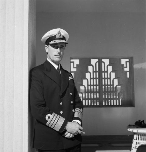 Admiral Lord Louis Mountbatten, Supreme Allied Commander, South East Asia, at New Delhi, India, 1944