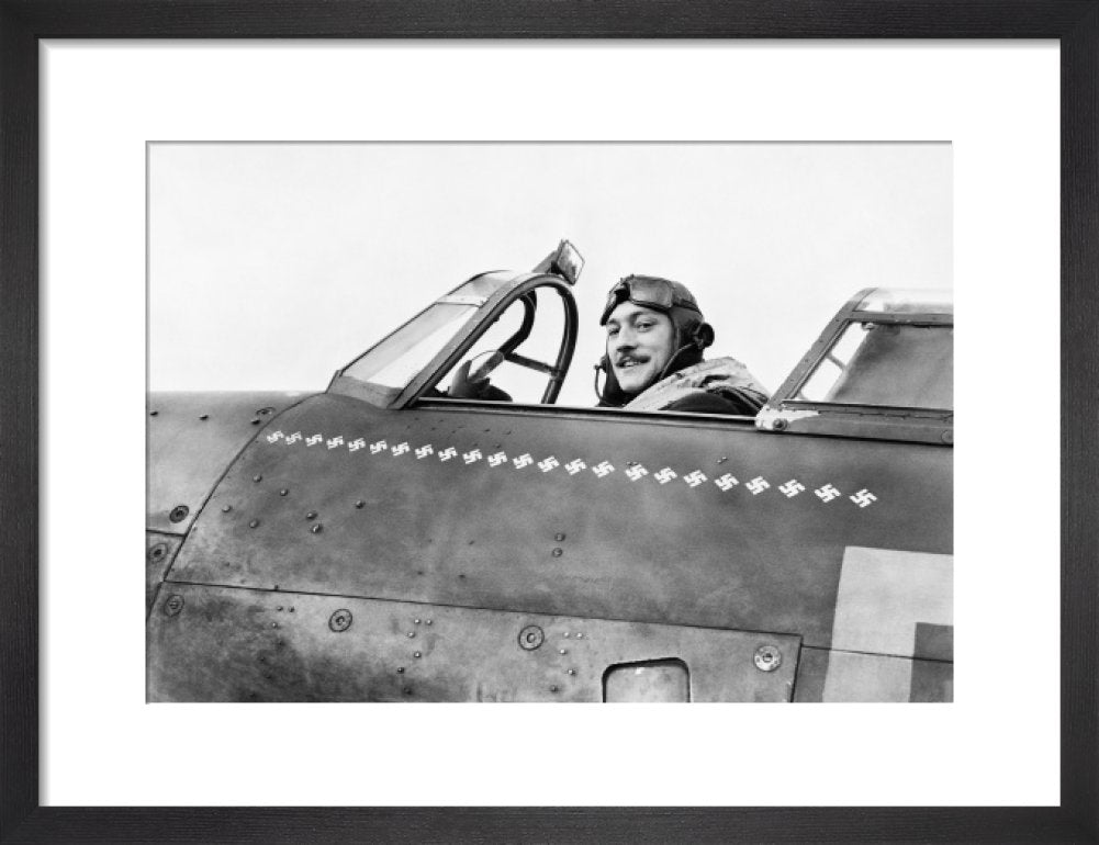 Squadron Leader Robert Stanford Tuck, commanding No. 257 Squadron, in ...