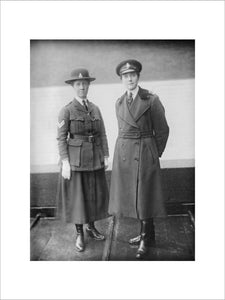 An Inspector and Sergeant of the Women's Police Service during the First World War.