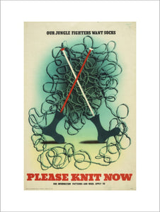 Our Jungle Fighters Want Socks - Please Knit Now