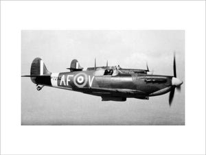 Supermarine Spitfire Mk IIa aircraft of the Air Fighting Development Unit based at Duxford, 6 April 1942.