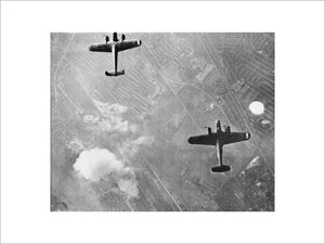 German Dornier Do 17 bombers over London, 7 September 1940.