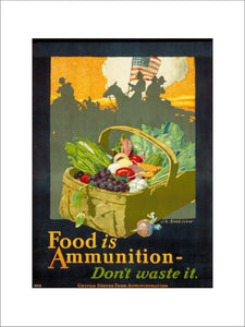 Food is ammunition - Don't waste it