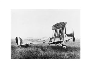 BE2c, two-seat reconnaissance aircraft, used by the Royal Flying Corps (RFC) during the First World War.