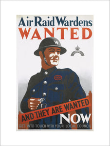 Air Raid Wardens Wanted