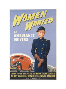 Women Wanted - as Ambulance Drivers