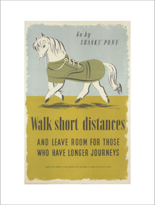 Go by Shanks' Pony - Walk Short Distances