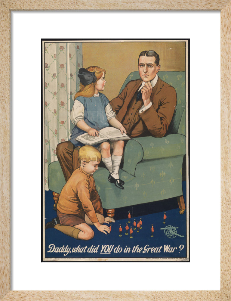 ww1 propaganda posters daddy