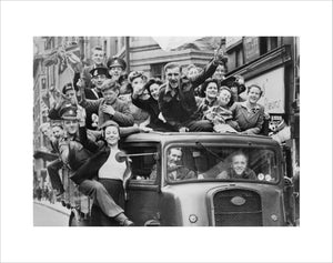 VE DAY Celebrations in London, 8 May 1945