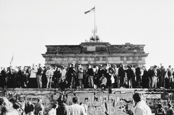 Berlin Wall celebrations at the Brandenburg Gate