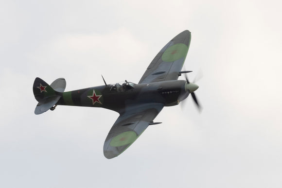 Supermarine Spitfire Mk IX serial number PT879 aircraft at the Battle of Britain Airshow