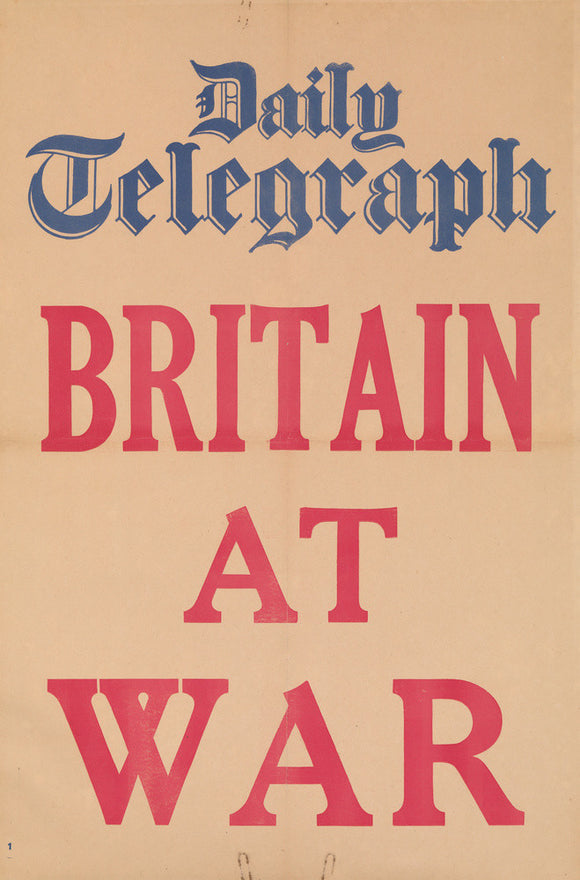 BRITAIN AT WAR - DAILY TELEGRAPH 1939