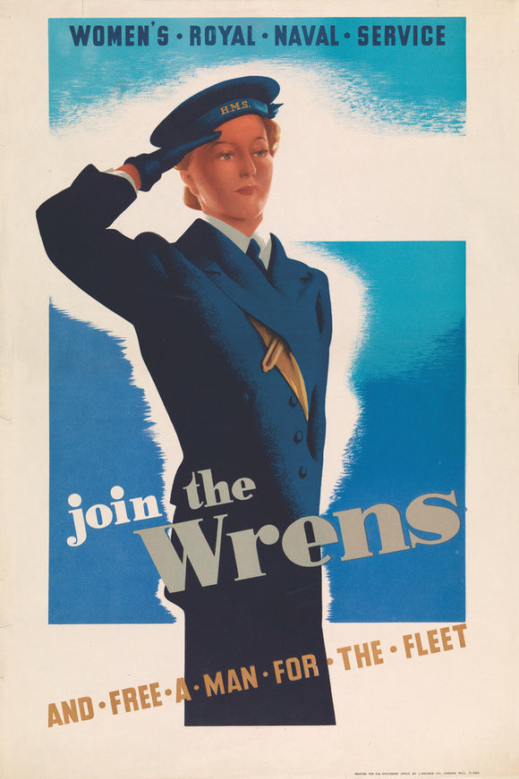 Join the Wrens - and Free a Man for the Fleet