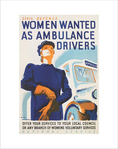 Women Wanted as Ambulance Drivers