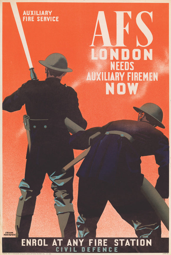AFS - London Needs Auxiliary Firemen Now