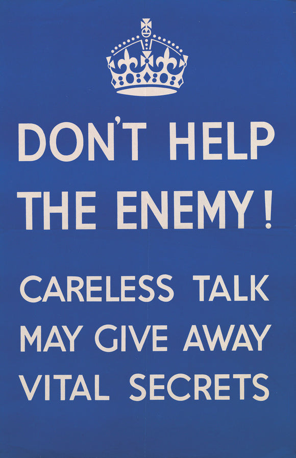 Don't Help the Enemy!