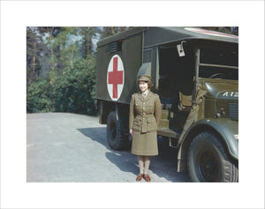 HRH Princess Elizabeth in the Auxilliary Territorial Service, April 1945