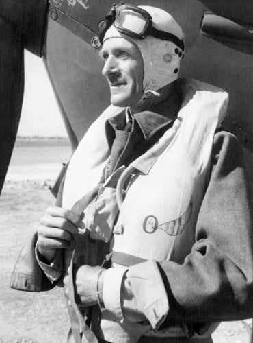 A portrait of Air Vice Marshal Sir Keith Park while commanding RAF squadrons on Malta, September 1942.