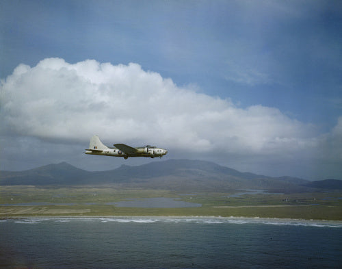 A Boeing Flying Fortress Mk IIA of No. 220 Squadron RAF, based at Benbecula in the Outer Hebrides, May 1943.