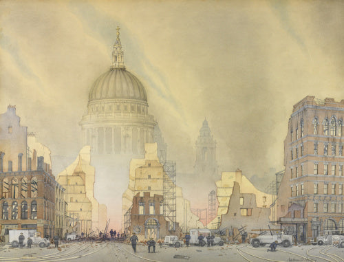 'Air Raid on the City of London, 1940'