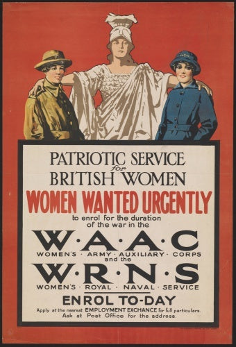 Women Wanted Urgently – IWM Prints