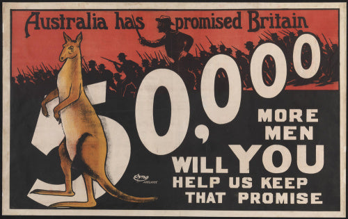 Australia has Promised Britain 50,000 More Men