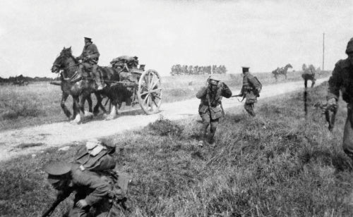 The first battle of the Marne. September 1914