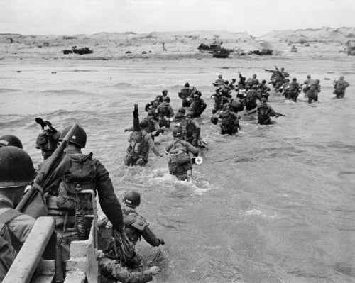 Operation Overlord (The Normandy landings): D-day 6 June 1944